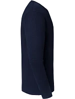 Fruit of the Loom Iconic 195 LSL Pánské tričko z těžké bavlny s dl. rukávem 16.1360 deep navy Fruit of the Loom Iconic 195 LSL Pánské tričko z těžké bavlny s dl. rukávem 16.1360 deep navy