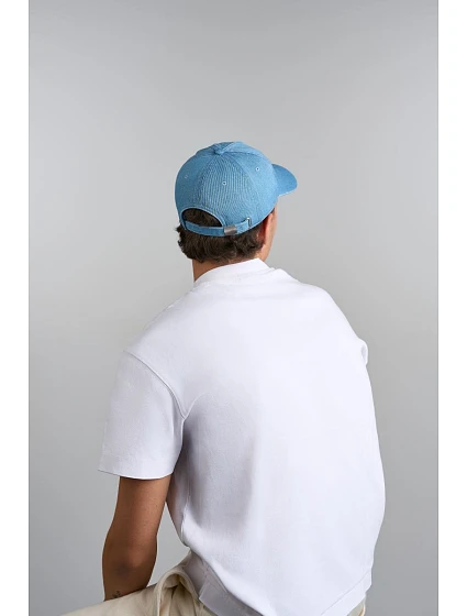 5 Panelová denim kšiltovka dark denim model 22456275 - Atlantis Headwear 5 Panelová denim kšiltovka dark denim model 22456275 - Atlantis Headwear