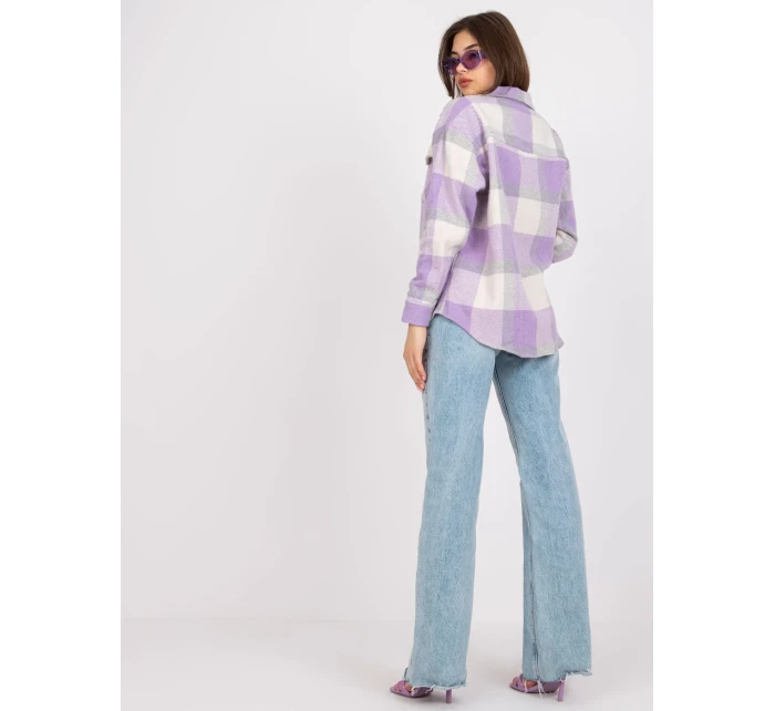 Košile EM KS 15178.40P světle fialová