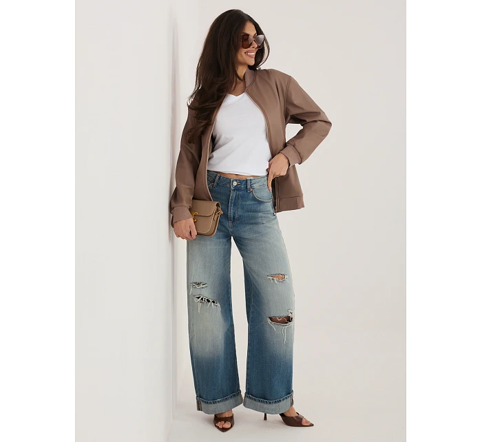 Kurtka LK KR model 22076930 ciemny bezowy - FPrice Kurtka LK KR model 22076930 ciemny bezowy - FPrice