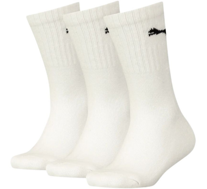 Dětské sport ponožky 3 páry 907958 02 bílé - Puma