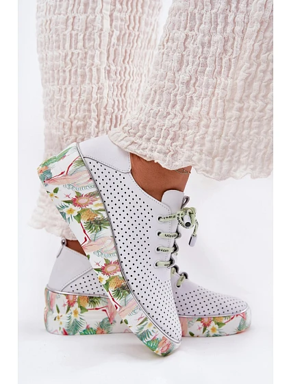 Dámské polobotky model 22251502 zelené - Step in style