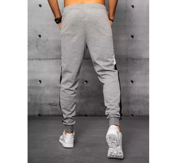 Pánské světle šedé teplákové kalhoty Dstreet model 21963035 - FashionStreet