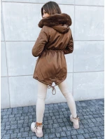 Dámská zimní bunda parka GODDESS hnědá FashionStreet TY3869