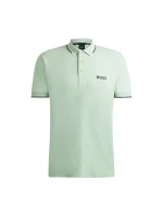 Pánské polo tričko  Pro Open Green regular fit zelené model 21350268 - Boss