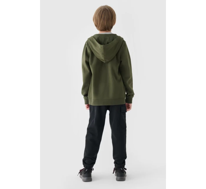 Chlapecké Dresové Kalhoty Joggery 4FJWAW24TTROM760-20S Černé