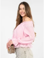 Bluzka MI BZ model 22007101 jasny różowy - FPrice
