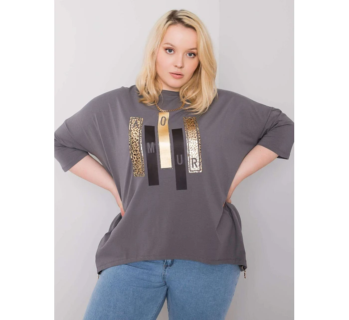 Bluzka RV BZ model 22066956 ciemny szary - FPrice