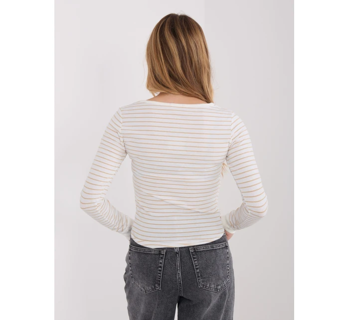 Halenka WT BZ A1271.49 bílá a béžová