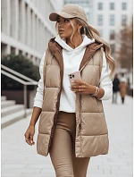 Dámská vesta camel Dstreet model 21964874 - FashionStreet Dámská vesta camel Dstreet model 21964874 - FashionStreet