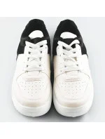 Bílo-černé dvoubarevné dámské tenisky sneakers (XWH2120X)