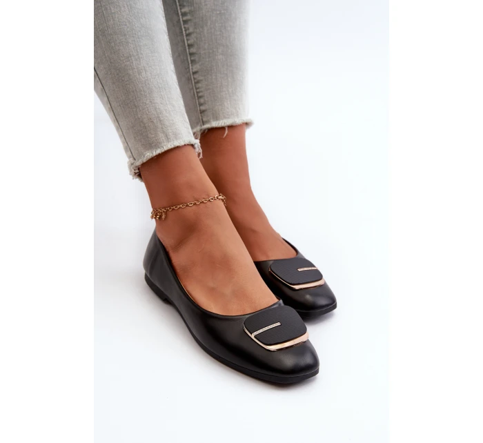 Dámské z ekokože s ozdobou Černé model 21666302 - Boto