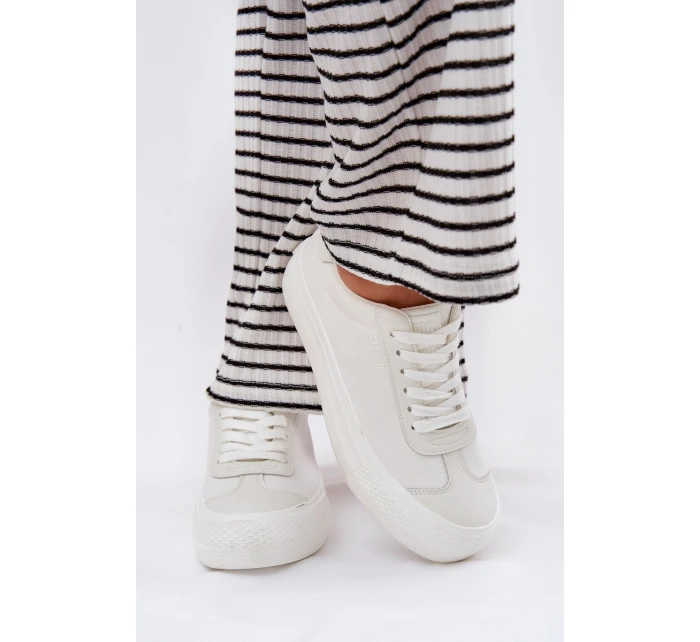 Dámské tenisky na platformě Big Star model 21693218 Bílé - Big Star Shoes