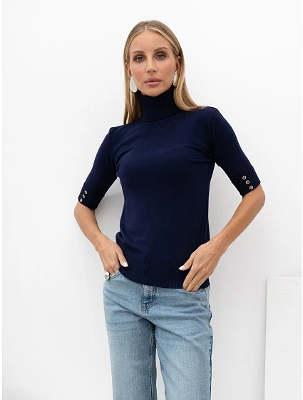 Sweter IR SW model 22544484 granatowy - FPrice Sweter IR SW model 22544484 granatowy - FPrice