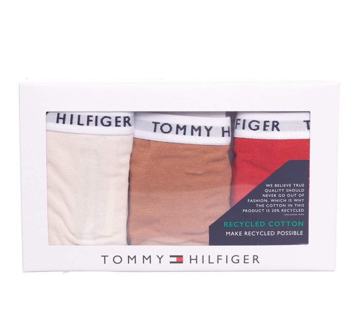 Tommy Hilfiger Tanga UW0UW028280R2 Brown/Red/Ecru
