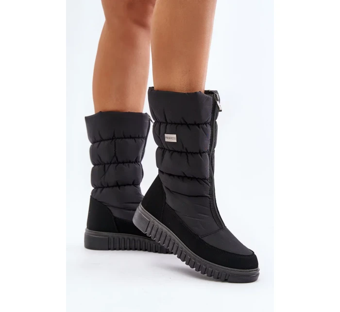 Teplé Sněhule Dámské Progress Černé