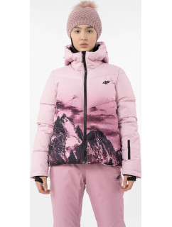 Dámská lyžařská bunda model 18658171 světle růžová - 4F