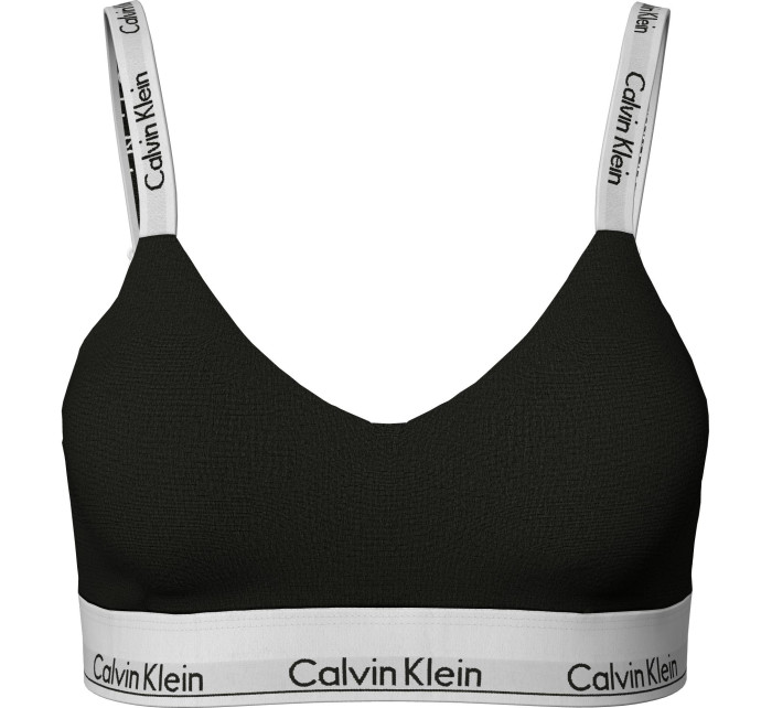 Dámská podprsenka Bralette Modern Cotton 000QF7059EUB1 černá - Calvin Klein