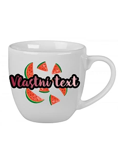 Personalizovaný keramický hrníček 400 ml s letním ovocem