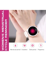 Dámské chytré hodinky Silver + Black Strap model 21804965 - RUBICON Dámské chytré hodinky Silver + Black Strap model 21804965 - RUBICON