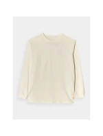 Pánské tričko oversize s potiskem a dlouhým rukávem 4F 4FRAW24TLONM507-83S