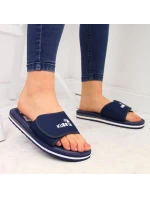 Sportovní žabky na suchý zip navy blue Kubota Sportovní žabky na suchý zip navy blue Kubota