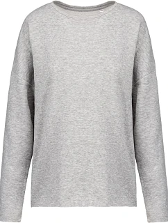 K 471 Dámská oversize mikina model 22509633 light grey heather - Kariban