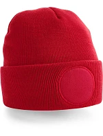 Beechfield B 446 Čepice s kruhovou nášivkou 53.0446 classic red