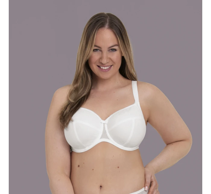 Rosemary podprsenka s kosticí Full Cup 5284 white - RosaFaia