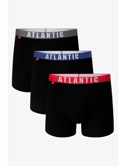 Pánské boxerky model 18032254 černá - Atlantic