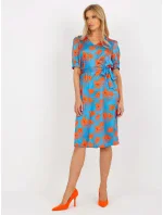 LK SK 508948 šaty.78 modrá LK SK 508948 šaty.78 modrá