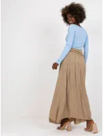 Spódnica TW SD BI model 20206447 ciemny bezowy - FPrice Spódnica TW SD BI model 20206447 ciemny bezowy - FPrice