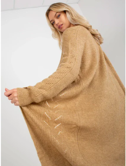 Kardigan VI SW model 21185766 camelowy - FPrice
