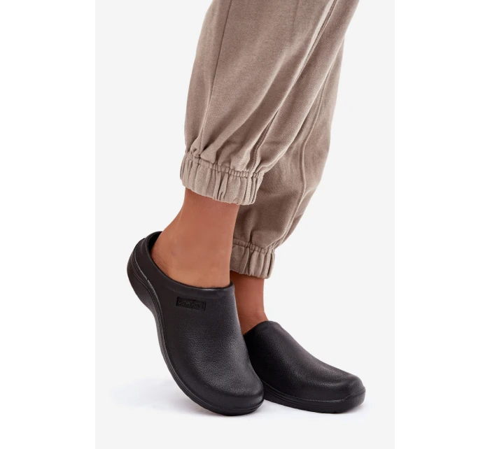 Dámské pěnové pantofle – černé Parissa