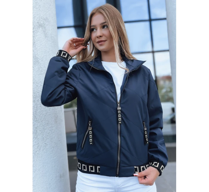 HERA FashionStreet dámský tmavě modrý bomber TY3784 HERA FashionStreet dámský tmavě modrý bomber TY3784