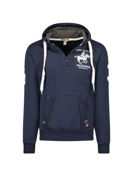 Geographical Norway Folton EO 100 M WW4783H/GNO-Navy mikina Geographical Norway Folton EO 100 M WW4783H/GNO-Navy mikina