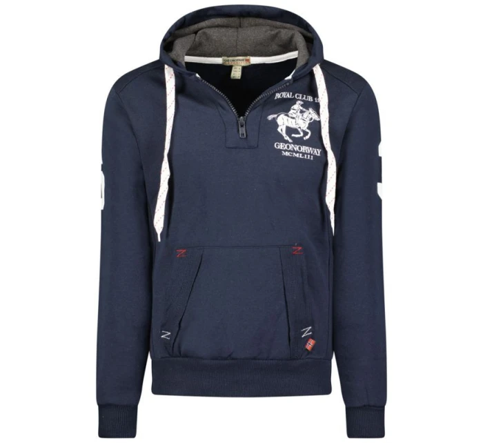 Geographical Norway Folton EO 100 M WW4783H/GNO-Navy mikina Geographical Norway Folton EO 100 M WW4783H/GNO-Navy mikina