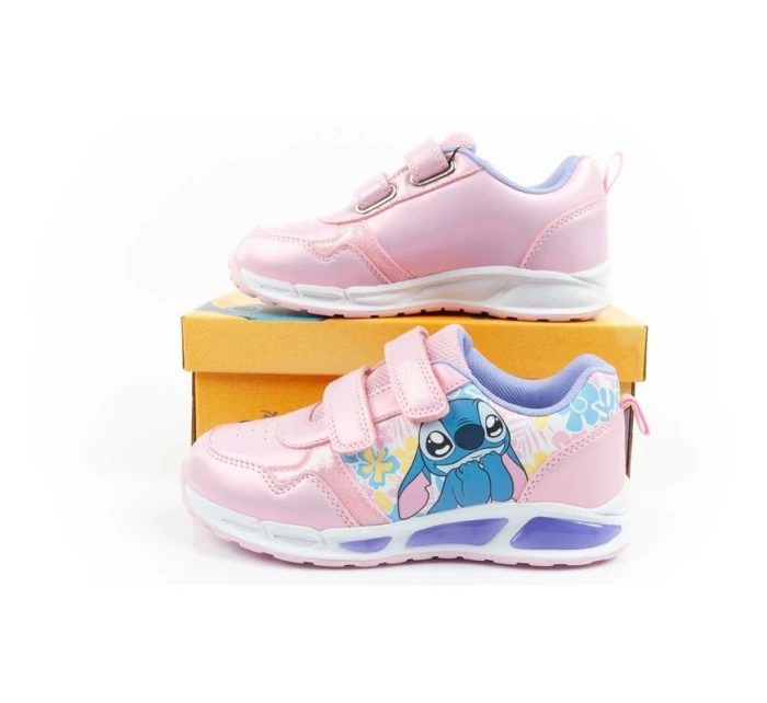 Leomil Stitch dětská sportovní obuv tenisky lehké suchý zip LED Leomil Stitch dětská sportovní obuv tenisky lehké suchý zip LED