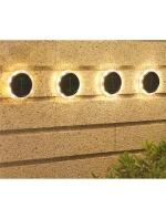 SOLÁRNÍ DISKOVÉ LAMPY PRO MONTÁŽ NA ZEM NEBO NA ZEĎ 2KS SOLÁRNÍ DISKOVÉ LAMPY PRO MONTÁŽ NA ZEM NEBO NA ZEĎ 2KS