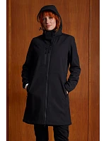 Women Dámský kabát deep black model 22499545 - NEOBLU Women Dámský kabát deep black model 22499545 - NEOBLU