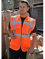 – Larisa Multifunkční síťovaná vesta hi vis yellow model 22451847 - Korntex – Larisa Multifunkční síťovaná vesta hi vis yellow model 22451847 - Korntex