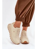 Lehké Sportovní Boty Dámské Big Star model 21690790 HIPOLY SYSTEM Béžové - Big Star Shoes Lehké Sportovní Boty Dámské Big Star model 21690790 HIPOLY SYSTEM Béžové - Big Star Shoes