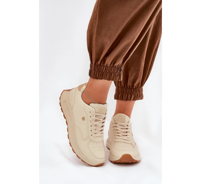 Lehké Sportovní Boty Dámské Big Star model 21690790 HIPOLY SYSTEM Béžové - Big Star Shoes Lehké Sportovní Boty Dámské Big Star model 21690790 HIPOLY SYSTEM Béžové - Big Star Shoes