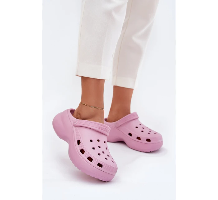 Dámské pěnové pantofle Big Star – růžové Dámské pěnové pantofle Big Star – růžové