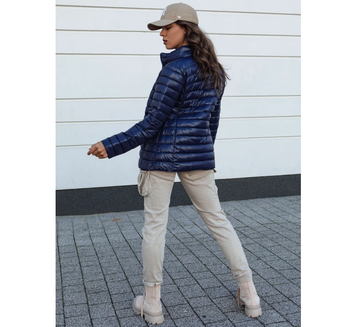 Dámská péřová bunda navy blue Dstreet model 21978719 - FashionStreet Dámská péřová bunda navy blue Dstreet model 21978719 - FashionStreet