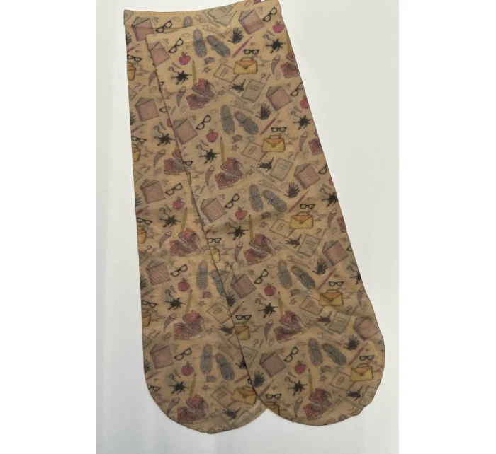 Dámské vzorované ponožky model 7465057 20 den - Magnetis