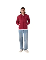Bluza męska Champion Hooded Full Zip Sweatshirt czerwona 221794 RS508 pánské Bluza męska Champion Hooded Full Zip Sweatshirt czerwona 221794 RS508 pánské
