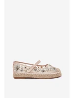 espadrilky s na platformě béžové model 21700053 - Boto espadrilky s na platformě béžové model 21700053 - Boto