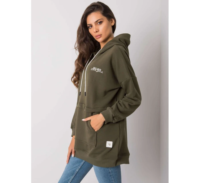 Mikina RV BL 7095.30P khaki