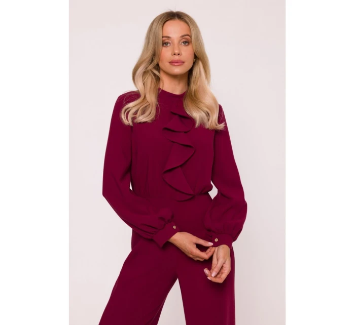 S420 Kombinéza s volánem - bordó S420 Kombinéza s volánem - bordó